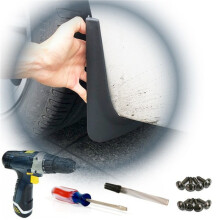 8x Car Mud Flaps  Guards Mudguard For- 3 5 7 Series E30 E46 E90 E91 E92 E93 E60 F10 F11 G30 E38 E65 F01