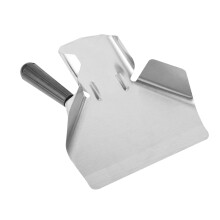 Kitchen Food Scoop Stainless Steel French Fry Scoop with Ergonomic Grip for Home and Store Use