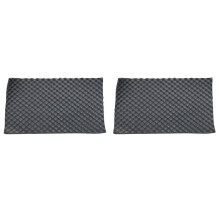 2X Car Sound Deadening Mat 50X200cm Engine Foam Cotton Sticker Noise Dampening Insulation 15mm Thick
