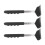 3Pcs Stainless Steel Back Scratcher Extendable Rake Portable Tools 14