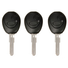 3X 2 Button Remote Key Fob Case Shell Uncut Blade for   99-04