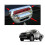 2X Car Chrome Tail Gate Tailgate Handle Cover Trims for  L200 / Triton 2006-2014 2