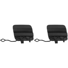 2X 2058850256 for C CLASS W205 2015-2020 Towing Cap Rear Bumper Tow Hook Cover