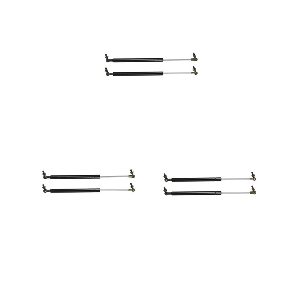 6Pcs Bonnet Hood Lift Supports Shock Gas Struts For Patrol Y61 Y62 1997-2018 Steel 41Cm 6034020657610