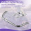 Motorcycle Multifunctional Lever Child Safety Grab Bars Navigation Bracket Storage Hook Bracket for  GTS300 Silver 7