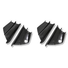 4x Alerón Deflector de Ala Aerodinámico Winglet Lateral de Carenado de Motocicleta para  Panigale V2 V4 899 959 1198 1199 1299(A)
