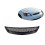 2X Black Mesh ABS Front Hood Grille Grill for   JDM Type R 2001-2003 3