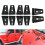 10X Coperchio Cerniera Cofano e Porta per Accessori Auto   Jk Jku 2007-2017 5