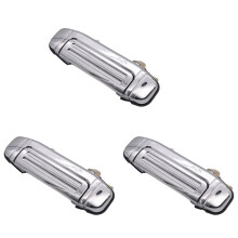 3X Achterzijde Linkerzijde Auto Buitenzijde Deurgrepen Chroom MR156877 voor Montero Pajero V31 V32 V33 V46 1997-2000