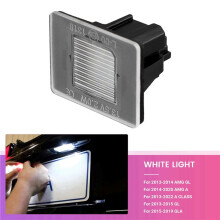 2 Pcs LED License Plate Light Rear Trunk Lid License Plate Light for A B C V GLA GLB GLC GLE A0009062903