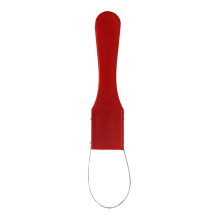 Garden Weeder Hand Weeding Tool with RootRemoving Loop Blade and Ergonomic NonSlip Grip Red