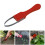 Garden Weeder Hand Weeding Tool with RootRemoving Loop Blade and Ergonomic NonSlip Grip Red 3