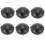 6X Motorcycle Headlight Base 7-Inch Retro Prince Motorcycle Modified Headlight Base LED Headlight Shell Base 1
