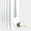 (605mm) Traditional White Electric 2 Column Radiators 600mm high 3