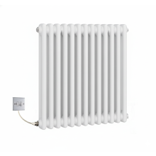 (785mm) Traditional White Electric 2 Column Radiators 600mm high
