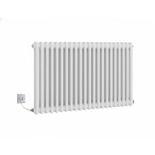 (1005mm) Traditional White Electric 2 Column Radiators 600mm high