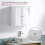 Home Discount Liano 2 Door Wall Cabinet Bathroom Storage Unit 4