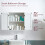 Home Discount Liano 2 Door Wall Cabinet Bathroom Storage Unit 2