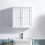 Home Discount Liano 2 Door Wall Cabinet Bathroom Storage Unit 5