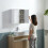 Home Discount Liano 2 Door Wall Cabinet Bathroom Storage Unit 3