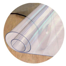 Office Chair Mat Clear Floor Protector 120x250cm Durable PVC Frosted Design for Hardwood or Carpet Floors