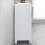 Home Discount Priano White 1 Drawer 1 Door Storage Cabinet 7