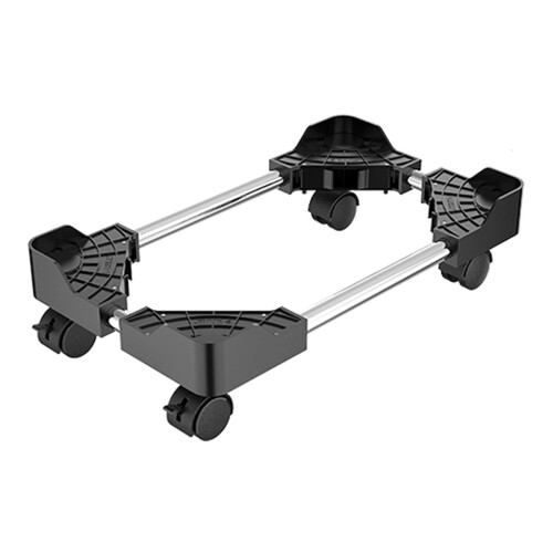Computer Tower Stand with Wheels, Adjustable CPU Stand for Desktop Tower, Improved Airflow and Stable Support