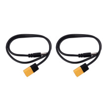 2X for Rc Xt60 Male To Dc5525 Male Power Cable for Ts100 Electronic Soldering Iron