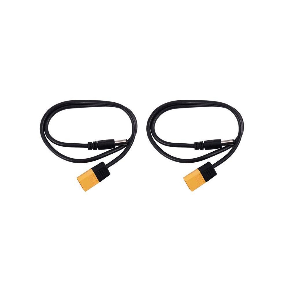 2X For Rc Xt60 Male To Dc5525 Male Power Cable For Ts100 Electronic Soldering Iron 4711119907550