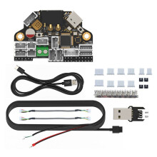 Placa de Herramientas Klipper Canbus H36 V1.3 Combo de Alta Resistencia A la Temperatura, Compatible con Motor NEMA14/36 mm Integrado TMC2209 de 105
