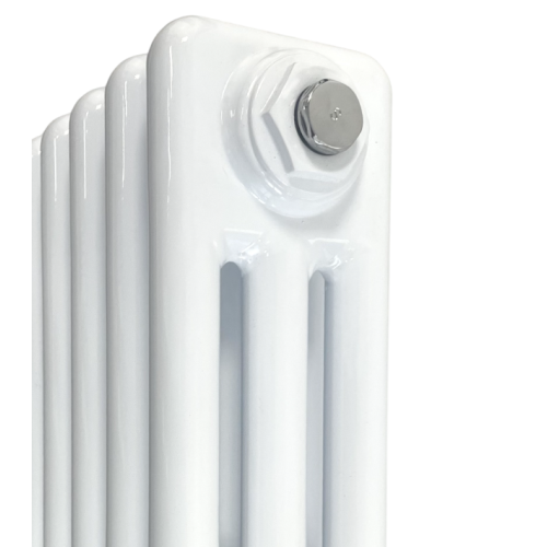 (800mm) Traditional White Electric 3 Column Radiators 480mm high 1