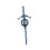 MacLeod Clan Crest Pewter Sword Kilt Pin 1