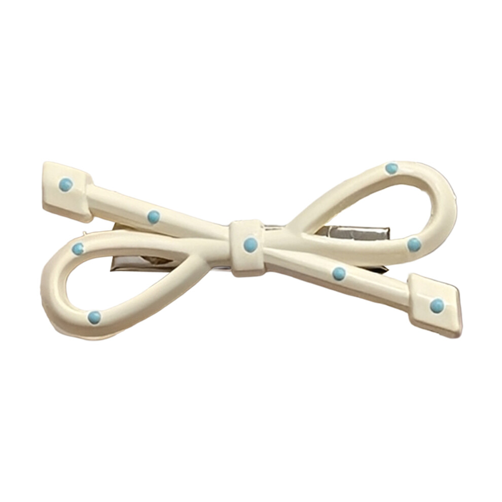 Reach-Tools (2) Polka Dot & Bow Hair Clips For Thick Hair