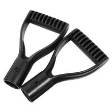 2pcs D Shovel Handle Replacement Grip, Ergonomic Plastic D Grip for Garden Spade and Snow Shovel