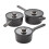 Judge Judge Vista Ceramic 3 Piece Draining Saucepan Set 1