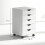 Homcom Cajonera de Oficina Blanco 40 x 40 x 67 cm 3
