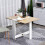 Homcom Mesa Plegable Cocina Bicolor 103 x 76 x 73,5cm 2