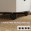 Homcom Cajonera de Oficina Blanco 40 x 40 x 67 cm 5