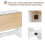 Homcom Mesa Plegable Cocina Bicolor 103 x 76 x 73,5cm 4