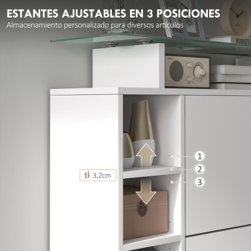 Homcom Zapatero Blanco 89 x 25 x 92 cm 1