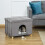 PawHut Cueva para Gato Gris 60 x 45 x 44.5 cm 2