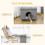 PawHut Cueva para Gato Gris 60 x 45 x 44.5 cm 4