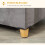 PawHut Cueva para Gato Gris 60 x 45 x 44.5 cm 6