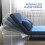 Homcom Sofá Cama Doble Azul 120 x 75 x 85 cm 5