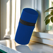 (Royal Blue) Zipper Wrist Wallet for Running & Hiking