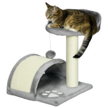 Árbol para Gatos Gris 35.5 x 37 x 46 cm