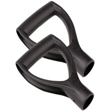 2pcs DShaped Shovel Handle Replacement Grip for Garden Tools Ergonomic Plastic Comfortable for Digging