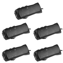 5X 7-Key Universal Car Steering Wheel Buttons Multi-Functional Car Audio GPS Navigation DVD Android Wired Control