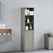 Priano 1 Door 2 Shelf Tallboy Cabinet Bathroom Unit