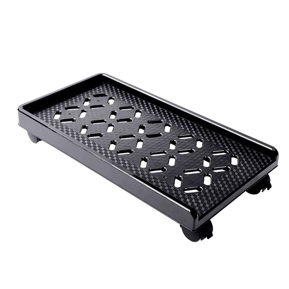 Pc Tower Stand With Wheels, Rolling Computer Tower Cart, Underdesk Cpu Stand (Color B) 9073542469186